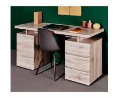 Bürotisch in Eiche hell 150 cm breit