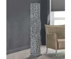 Stehlampe aus Stahlplatten Industry Look