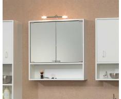 Badezimmer Spiegelschrank mit Beleuchtung 2 türig
