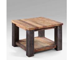 Couchtisch aus Teak Recyclingholz Metall