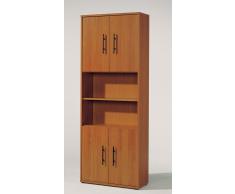 Büroschrank in Kirschbaumfarben