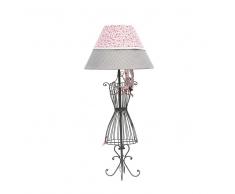 Lampe mit Schmuckständer Landhausstil