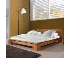 Futonbett aus Kernbuche Massivholz 80x200