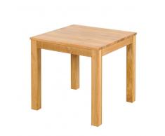 Küchentisch aus Kernbuche Massivholz 80 cm breit