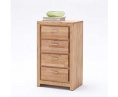 Schubladenkommode aus Eiche Massivholz 60 cm breit