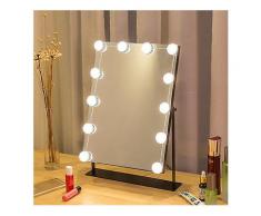 12 LED Lamp String Makeup Spiegellampe USB Cosmetic Dressing-Spiegel