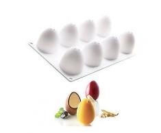 3D nbsp;Ostereier nbsp;Silikon nbsp;Backform nbsp;Backformen nbsp;Französisch Dessert Mousse Kuchen Backform Cupcake Silikon Mousse Mould-Ei Werkzeug