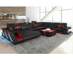 Design Wohnlandschaft Apollonia in XXL auch mit Bettfunktion