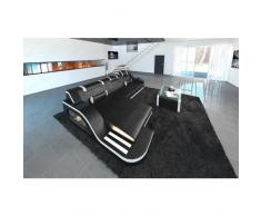 Design Ledersofa PALERMO L Form LED