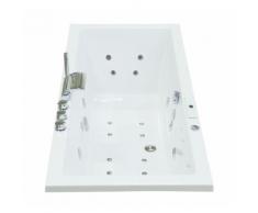 Unity 160x75x59,5 mit 22 Massage Düsen Premium Whirlpool