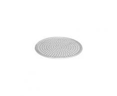 SCHNEIDER Pizzablech aus Aluminium, rund, Perforiert, mit Rand, stabile Qualität, nicht spülmaschinenfest, Durchmesser: 200 mm