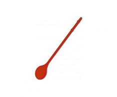 WESTMARK Silicone Kochlöffel, 28 cm, Schont die Oberfläche von Töpfen und Pfannen, Farbe: rot