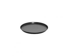 SCHNEIDER Pizzablech aus Blaublech, rund, Temperatur bis + 500° C, Materialstärke: 0,75 mm, Durchmesser: 320 mm, Höhe: 25 mm