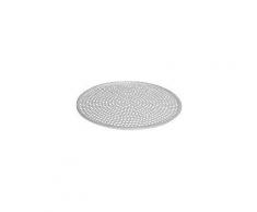 SCHNEIDER Pizzablech aus Aluminium, rund, Perforiert, mit Rand, stabile Qualität, nicht spülmaschinenfest, Durchmesser: 300 mm