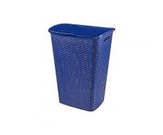 CURVER Wäschebox MY STYLE, Füllmenge 55 Liter, Maße: 42,8 x 33 x 60,4 cm (L x T x H), Farbe: soft indigo