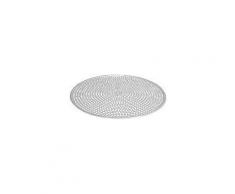 SCHNEIDER Pizzablech aus Aluminium, rund, Perforiert, mit Rand, stabile Qualität, nicht spülmaschinenfest, Durchmesser: 380 mm