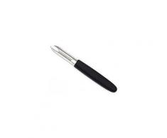 Giesser Schäler aus Metall, glatte Schneide, Zum schnellen, sicheren und sparsamen Schälen von Obst und Gemüse, Klingenlänge: 5 cm