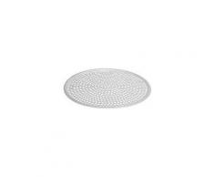SCHNEIDER Pizzablech aus Aluminium, rund, Perforiert, mit Rand, stabile Qualität, nicht spülmaschinenfest, Durchmesser: 280 mm