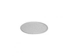 SCHNEIDER Pizzablech aus Aluminium, rund, Perforiert, mit Rand, stabile Qualität, nicht spülmaschinenfest, Durchmesser: 255 mm