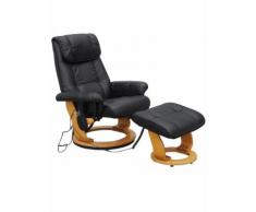 Relax-Massagesessel Rutland Schwarz