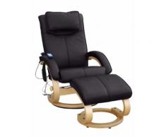 Massagesessel schwarz