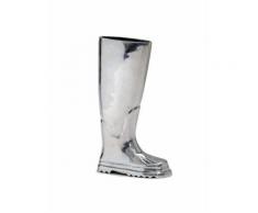 Regenschirmständer Stiefel miaVILLA silber