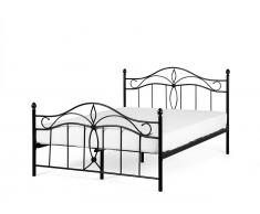 Metallbett schwarz Lattenrost 160 x 200 cm ANTLIA