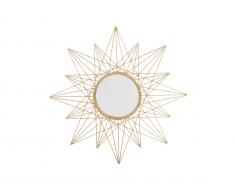Wandspiegel gold Sternenoptik ø 91 cm PANON