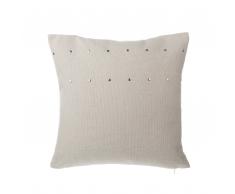 Dekokissen Leinenoptik beige 45 x 45 cm GAURA