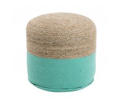 Pouf mintgrün 46 x 48 cm DALAMA