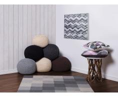Pouf braun 50 x 35 cm CONRAD