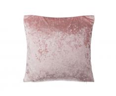 Dekokissen Samtstoff rosa 45 x 45 cm HOSTA