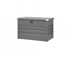 Auflagenbox Stahl grau 100 x 62 cm CEBROSA