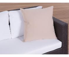 Gartenkissen sandbeige 50 x 50 cm