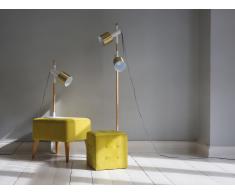 Tischleuchte weiss 63 cm OWENS