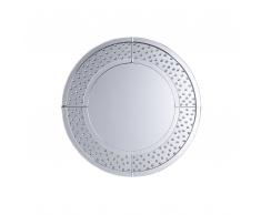 Wandspiegel silbern ø70 cm BOURGES