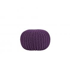 Pouf lila 50 x 35 cm CONRAD