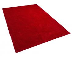 Teppich rot 200 x 300 cm Shaggy DEMRE