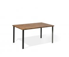 Esstisch Stahl braun 150 x 90 cm LAREDO