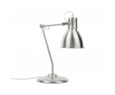 Tischlampe Silber 44 cm MONSAN