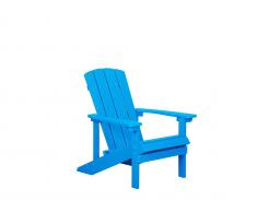 Gartenstuhl blau Kunstholz ADIRONDACK