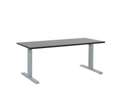 Schreibtisch schwarz/grau 160 x 70 cm elektrisch höhenverstellbar UPLIFT