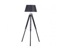 Stehlampe schwarz 143 cm MADEIRA