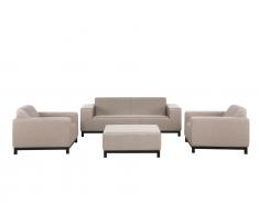 Lounge Set beige 5-Sitzer ROVIGO III