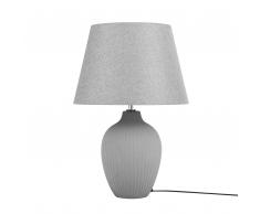 Tischlampe grau FERGUS