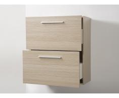 Bad Hängeschrank heller Holzfarbton MURCIA
