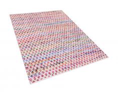 Teppich bunt 160 x 230 cm Kurzflor ARAKLI