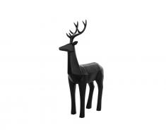Dekofigur Rentier schwarz PRANCER