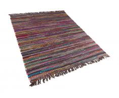 Teppich dunkelbunt 160 x 230 cm Kurzflor DANCA