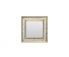 Wandspiegel gold quadratisch 60 x 60 cm PLERIN